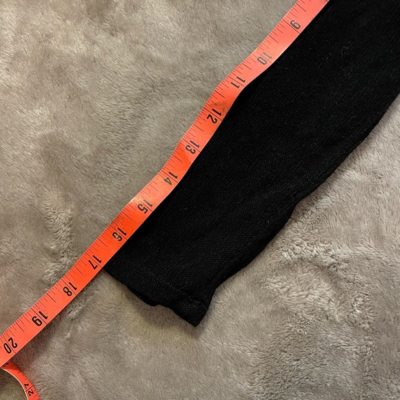 Black Tie Front Cardigan Sweater - Picture 6 of 6